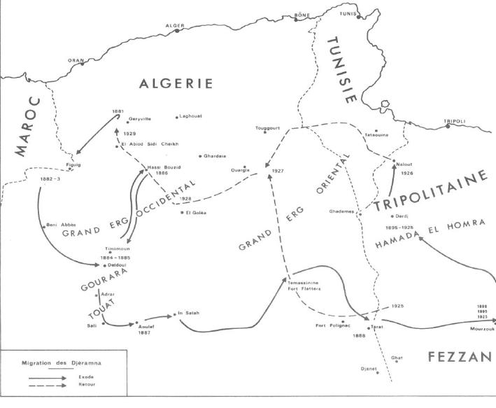 L'Algérie en 1881 - au gré de l'incursion française  migrat10